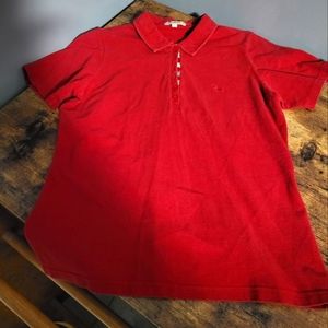 Burberry polo short sleeve shirt